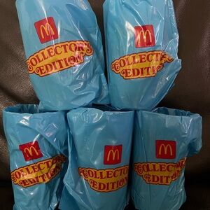 5 - 2024 McDonald's Collector's Edition Cups (new, sealed and unopened)